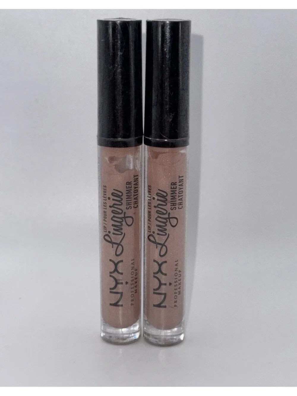 2 NYX Lip Lingerie Shimmer LLS02 Shy